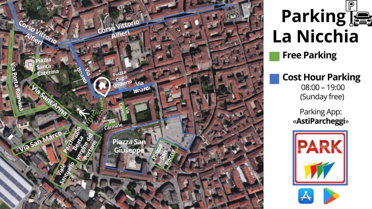 La Nicchia Διαμέρισμα Άστι Εξωτερικό φωτογραφία